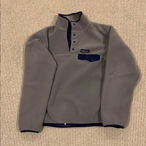 S Patagonia Synchilla Jacket Grey/Blue